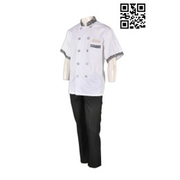 KI076 餐飲套裝制服 來版訂製 團體繡花廚師制服套裝 中袖 厨司 廚師制服款式設計 廚師制服專門店 KI076 餐飲套裝制服 來版訂製 團體繡花廚師制服套裝 中袖 厨司 廚師制服款式設計 廚師制服專門店